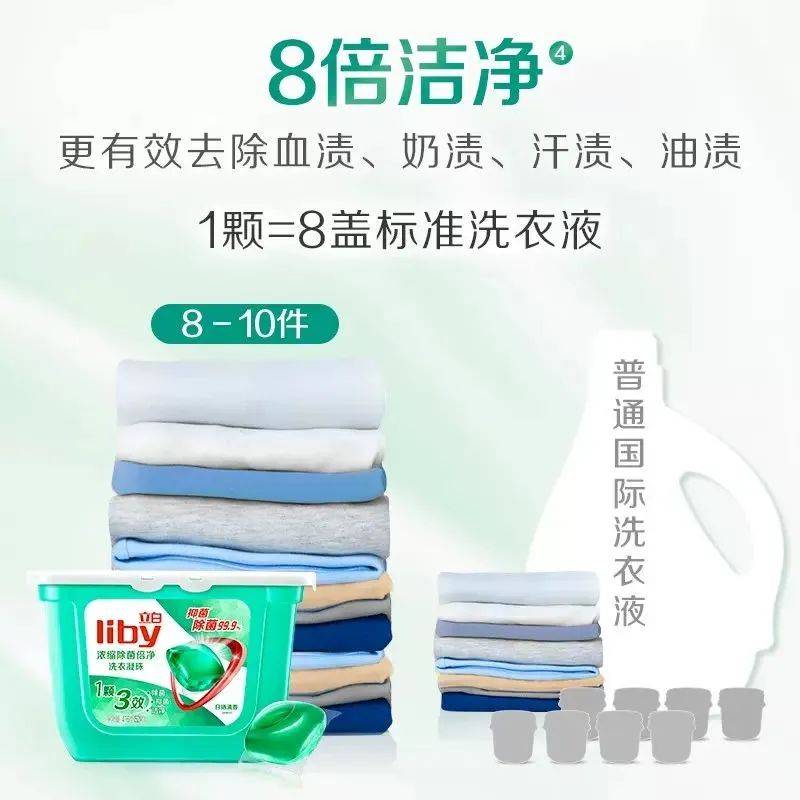 除螨小能手持久留香让生活更精彩AG真人网页立白洗衣凝珠：除菌(图3)